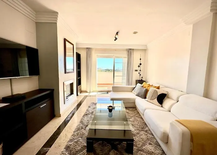 Moderno Con Preciosas Vistas Al Mar En Urbanizacion Con Piscina - Rio Real 11 2g Апартаменты Марбелья
